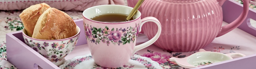 Becher u. Tassen mit Henkel f. Kaffee u. Tee Porzellan Keramik