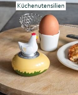 Kleine praktische Küchenhelfer und Küchenutensilien für jeden Tag
