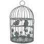 Preview: deko-vogelkäfig-vintage-grau-landhausstil