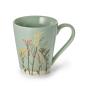 Preview: teetasse-becher-vintage-gruen-blumen-wiese