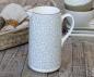 Preview: 1,1 Liter-krug-retro-muster-grau