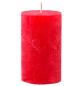 Preview: daenische-stumpenkerze-rustic-durchgefaerbt-rot-rustikal