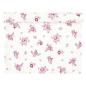 Preview: GreenGate Tischläufer Elba white mit rosa / pink Blumen