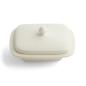 Preview: butterdose-keramik-cremeweiss-landhaus-look