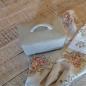 Preview: rustikale-butterdose-hellgrau-braun-gesprenkelt-landhausstil