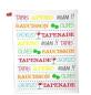 Preview: geschirrtuch-weiss-bunte-schrift-mediterran-tapas