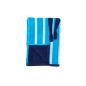 Preview: strandtuch-blau-samt-frottee-streifen