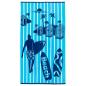 Preview: samt-frottee-strandtuch-maritim-blau-mit-streifen-70x140