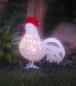 Preview: deko-huhn-weiss-beleuchtet