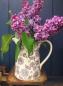 Preview: krug-steingut-blumen-muster-bordeaux-rosa