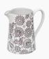 Preview: 1Liter-krug-blumen-ranken-bordeaux-rosa