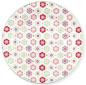 Preview: greengate-teller-rike-kuchenteller-bunte-blumen-retro-stil