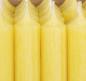 Preview: stabkerzen-pastell-gelb-25cm-durchgefaerbt