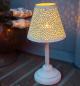 Preview: teelichthalter-shabby-lampe-windlicht-metall-deko-weiss