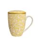 Preview: teetasse-mit-sieb-deckel-creme-weiss-gelb-gemustert