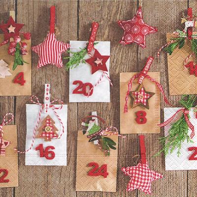 papier-servietten-adventskalender-weihnachten