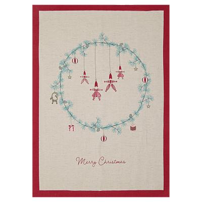 geschirrtuch greengate juana sand mit merry xmas