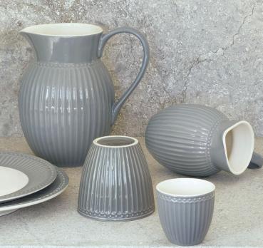 Preview: greengate-stone grey-geschirr-steingrau