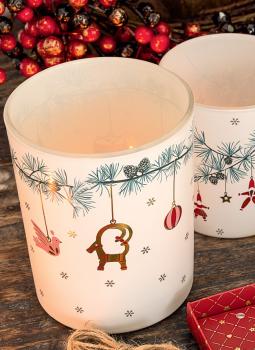 Preview: Windlicht Juana white GreenGate