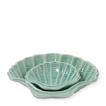 Muschelschalen Conch GreenGate Dekoschalen mint