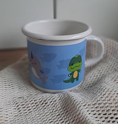 Preview: becher-fuer-kinder-blau-tiermotive