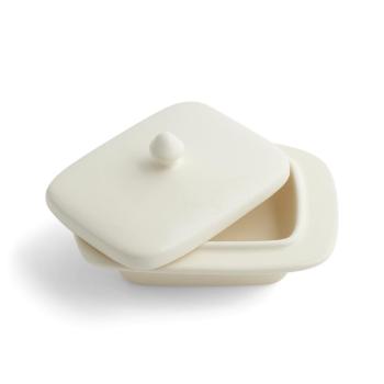 Preview: butterdose-cremeweiss-keramik