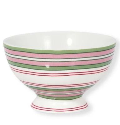 Schale GreenGate Carola mit Streifen