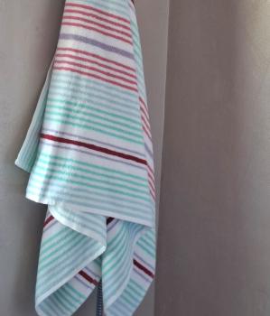Preview: bunt-gestreiftes-frottee-duschhandtuch-greengate-divia