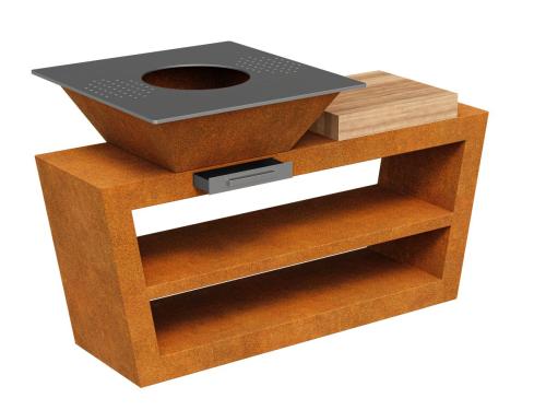 cortenstahl-gartengrill-mit-ablage-garten-grill