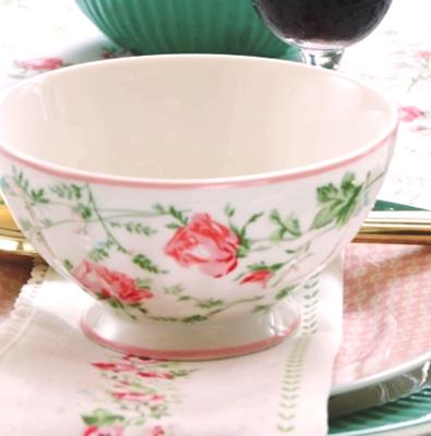 french bowl-greengate-constance-white-rosen