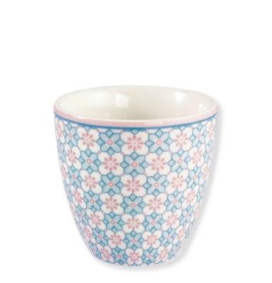 becher-mini-latte cup Lola von greengate mit Retro Muster