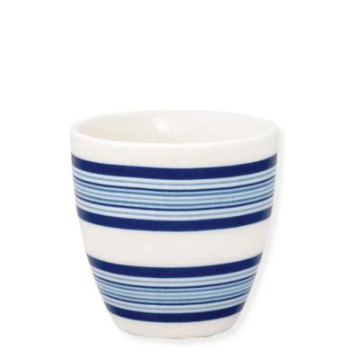 becher-mini-latte cup helen von greengate blau gestreift