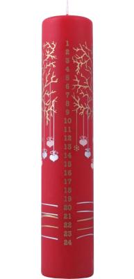 dänische kalenderkerze-rot-goldene-zahlen-herzen