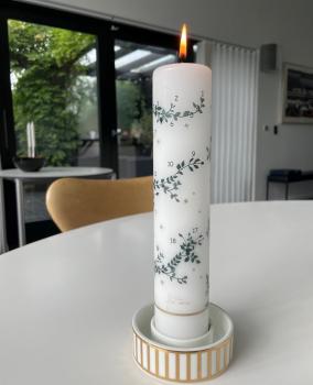 Preview: adventskerze-kalenderkerze-ranken-goldene-sterne