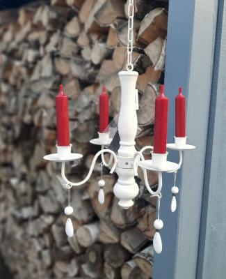 Preview: kerzen-kronleuchter-nostalgisch-verschnoerkelt-landhausstil-eisen