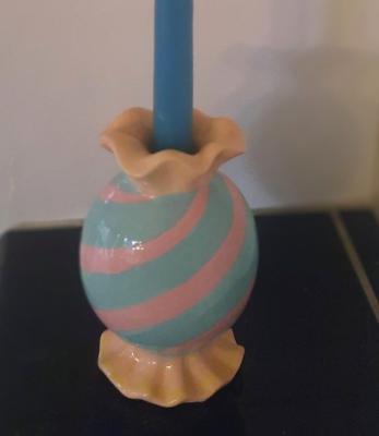 Preview: kerzenstaender-bonbon-fuer-stabkerzen-rosa-blau