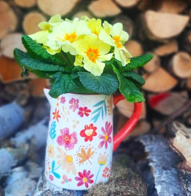 Preview: krug-landhaus-geschirr-bunte-blumen