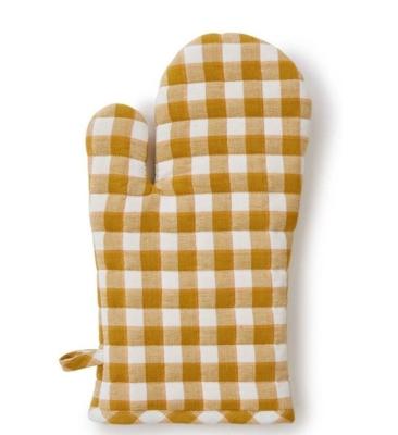 ofenhandschuh-topflappen-karo-muster-curry-gelb
