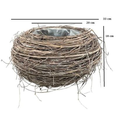 Preview: reisig-korb-zum-bepflanzen-landhausstil