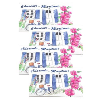 tischset-platzset-kunststoff-schwarz-weiss