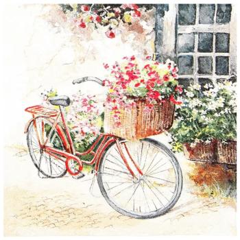 papier-servietten-fahrrad-mit-blumenkorb-lunchservietten