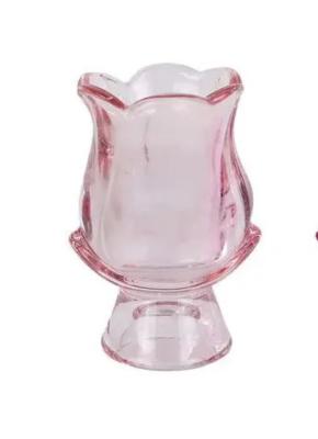 teelichthalter-tulpe-rosa-glas