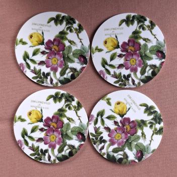 runde-untersetzer-holz-beschichtet-rosen-motiv