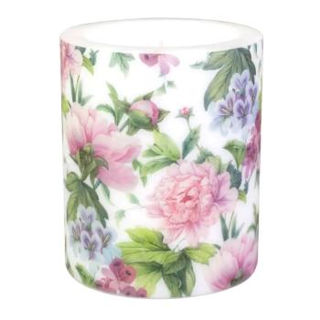 wachswindlicht-blumen-motiv-rosa-hellblau