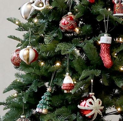 Preview: weihnachtsbaumkugeln-nostalgisch-chic-antique