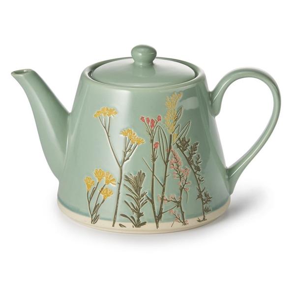 teeservice-zwei-personen-gruen-blumen