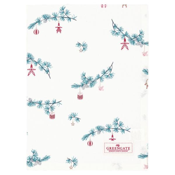 geschirrtuch greengate juana weiss mit weihnachtsmotiven
