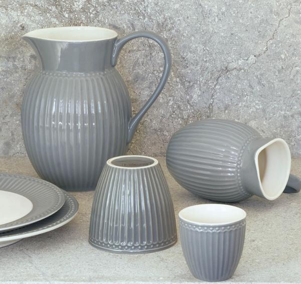 greengate-stone grey-geschirr-steingrau