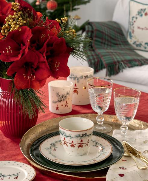 teller klein juana white von greengate weihnachtsteller