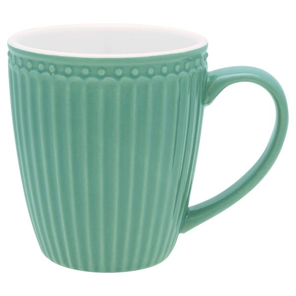 becher mit henkel-alice-dusty-green-greengate-everyday-gruen